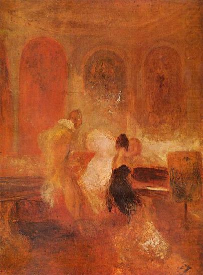 Musikgesellschaft, Petworth, Joseph Mallord William Turner